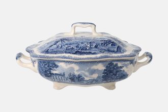 Johnson Brothers Old Britain Castles - Blue Vegetable Tureen with Lid