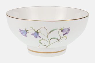 Spode Campanula Footed Bowl Gold Line on Foot 7" x 3 1/2"