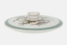 Portmeirion Birds of Britain - Backstamp 1 - Old Casserole Dish Lid Only 7 3/4" thumb 1