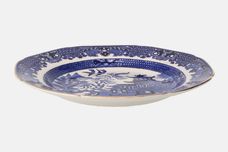 Burleigh Willow - Blue Tea / Side Plate With gold edge 7" thumb 2