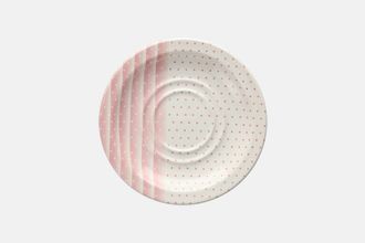 Churchill Shades - Pink Tea Saucer Stripes 6 1/4"