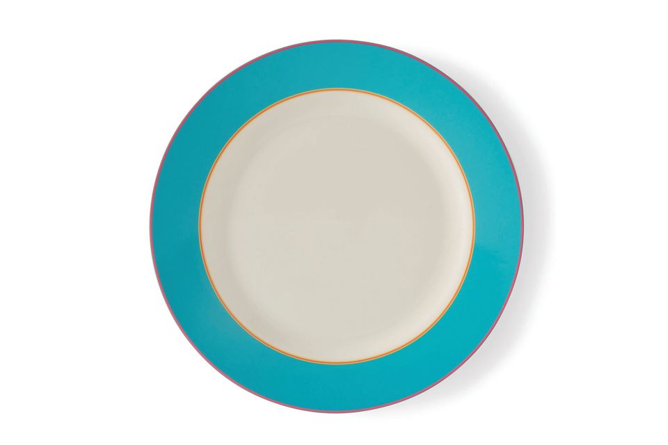 Kit Kemp by Spode Calypso Charger Turquoise 33cm