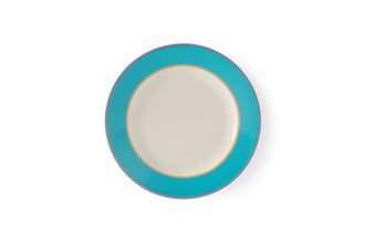Kit Kemp by Spode Calypso Side Plate Turquoise 24cm