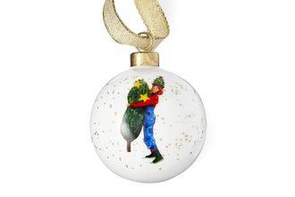 Kit Kemp by Spode Christmas Bauble Branch Manager 7.5cm