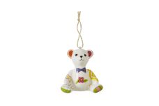 Kit Kemp by Spode Christmas Ornament Willow Bear Patchwork 8cm thumb 2