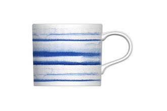 Portmeirion Mug Meirion Mug Blue Wash Horizontal Stripes 400ml