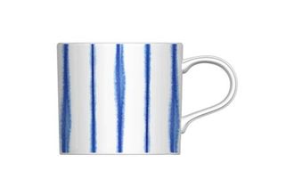 Portmeirion Mug Meirion Mug Blue Wash Pin Stripes 400ml