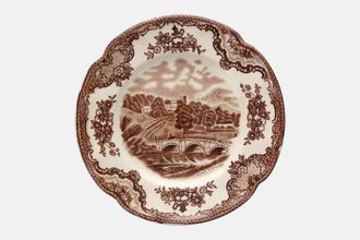 Johnson Brothers Old Britain Castles - Brown Tea / Side Plate Non coloured pattern 6 1/4"
