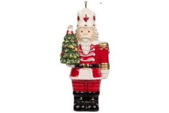 Sell Spode Christmas Tree Ornament Nutcracker with Tree 10.5cm