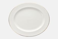 Royal Worcester Strathmore - White - Plain Oval Platter 15 1/2" thumb 1