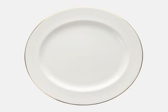 Sell Royal Worcester Strathmore - White - Plain Oval Platter 15 1/2"