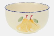 Poole Dorset Fruit Sugar Bowl - Open (Tea) Pear 4" x 2 1/8" thumb 1