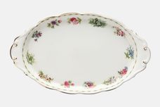 Royal Albert Flower of the Month Series - Montrose Shape Tray (Giftware) Oval - Eared 10" thumb 2