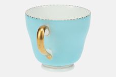 Wedgwood April - Turquoise Coffee Cup 2 5/8" x 2 3/8" thumb 2