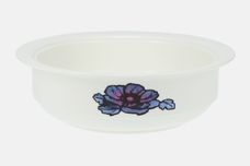 Susie Cooper Blue Anemone Vegetable Tureen Base Only Round 9 1/2" thumb 3