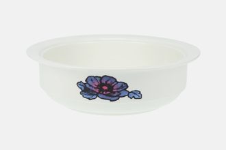 Susie Cooper Blue Anemone Vegetable Tureen Base Only Round 9 1/2"