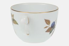 Royal Worcester Evesham - Gold Edge Breakfast Cup Gold on side of handle - rounded handle shape A 4" x 2 3/4" thumb 2