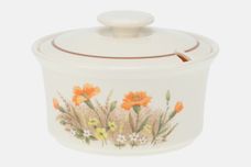 Marks & Spencer Field Flowers Sugar Bowl - Lidded (Tea) Melamine 4 3/8" thumb 1