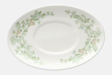 Royal Doulton Summer Mist - H5056 Sauce Boat Stand 8 1/4" thumb 1