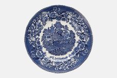 Wedgwood Avon Cottage - Blue Dinner Plate 9 3/4" thumb 1