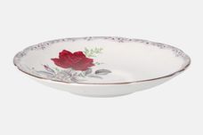 Royal Stafford Roses To Remember - Red Coffee Saucer Scalloped rim 4 7/8" thumb 2