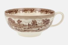 Johnson Brothers Historic America - Brown Serving Bowl Teacup shape, Display Piece 9 1/4" x 4 1/2" thumb 1