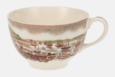 Johnson Brothers Historic America-Brown with Coloured Scenes Teacup 3 1/2" x 2 1/4" thumb 1