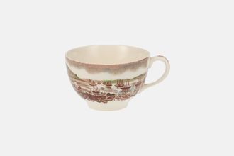 Johnson Brothers Historic America-Brown with Coloured Scenes Teacup 3 1/2" x 2 1/4"