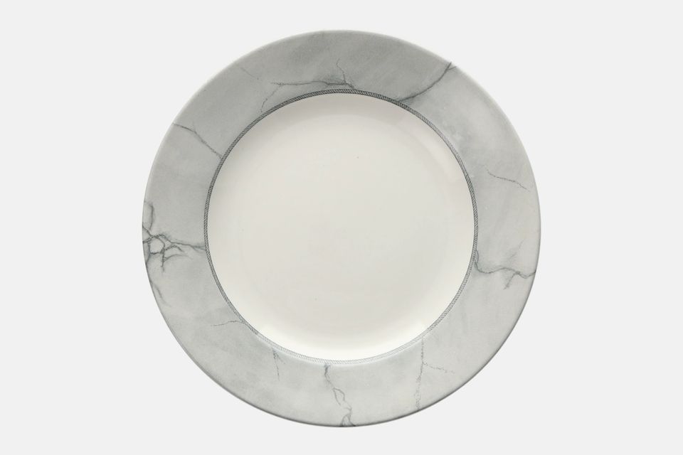 Churchill Parthenon - Grey Marble Tea Plate 6 1/2"