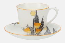 Vintage China Teaware Coffee Cup & Saucer V0001 thumb 1