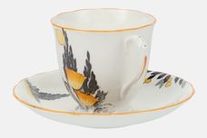 Vintage China Teaware Coffee Cup & Saucer V0001 thumb 2