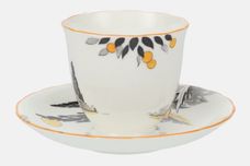 Vintage China Teaware Coffee Cup & Saucer V0001 thumb 3