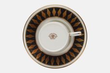 Coalport Vintage China Coffee Cup & Saucer V0038 - Black thumb 6