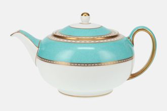 Sell Wedgwood Ulander - Powder Turquoise Teapot Turquoise flat top on spout 2pt