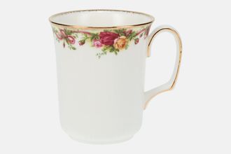 Sell Royal Albert Old Country Roses - Made in England Mug Ruby Celebration. Ribbon Collection 3 3/8" x 3 3/4"