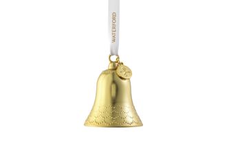 Waterford Christmas Ornament Golden Bell