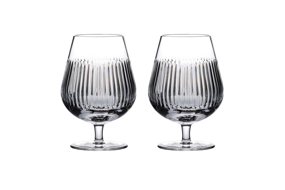 Waterford Connoisseur Collection Pair of Brandy Glasses Aras