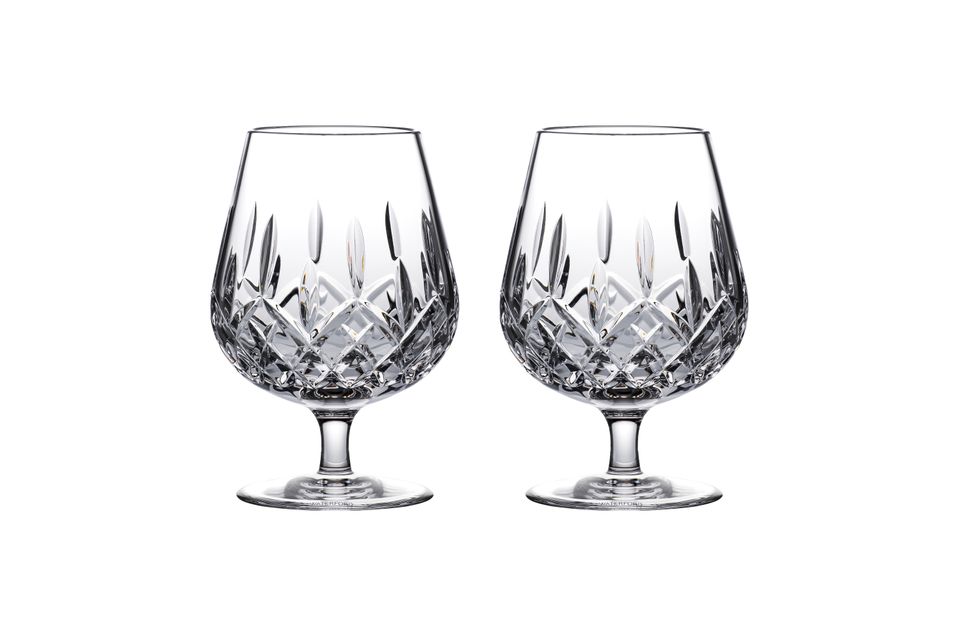 Waterford Connoisseur Collection Pair of Brandy Glasses Lismore
