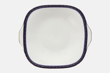 Wedgwood Midnight Cake Plate Square, eared 10 1/4" thumb 1