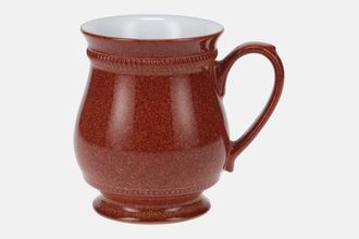 Denby Solitaire Mugs Mug Rust / Craftsman Shape 3 1/4" x 4 1/4"