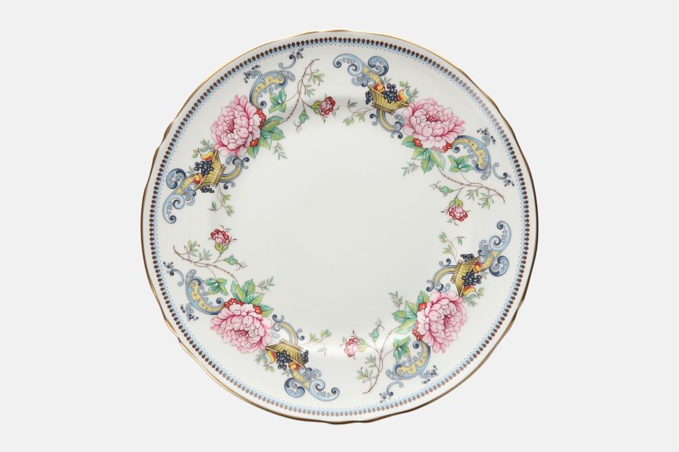 Crown Staffordshire Chelsea Manor Breakfast / Lunch Plate 9"