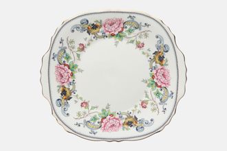 Sell Crown Staffordshire Chelsea Manor Cake Plate Eared 9 3/8"