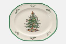 Spode Christmas Tree Oblong Platter 14 3/4" thumb 1