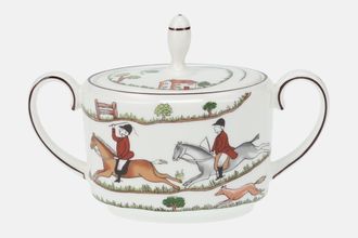 Sell Wedgwood Hunting Scenes Sugar Bowl - Lidded (Tea) Eared 3 5/8"