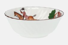 Wedgwood Hunting Scenes Bowl (Giftware) Fluted 4 1/8" thumb 1