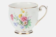 Queen Anne Old Country Spray Coffee Cup 2 1/2" x 2 1/4" thumb 1