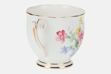 Queen Anne Old Country Spray Coffee Cup 2 1/2" x 2 1/4" thumb 2