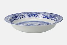 Spode Blue Italian Pie Dish Round. Imperial Cookware 10 1/2" thumb 1