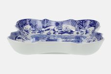 Spode Blue Italian Dish (Giftware) Square, Shallow. Sides go inwards. 7 1/2" x 7 1/2" thumb 1