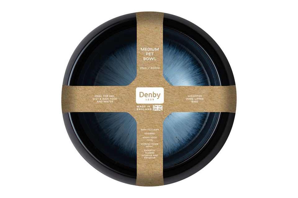 Denby Pet Bowls Medium Pet Bowl Halo 21cm